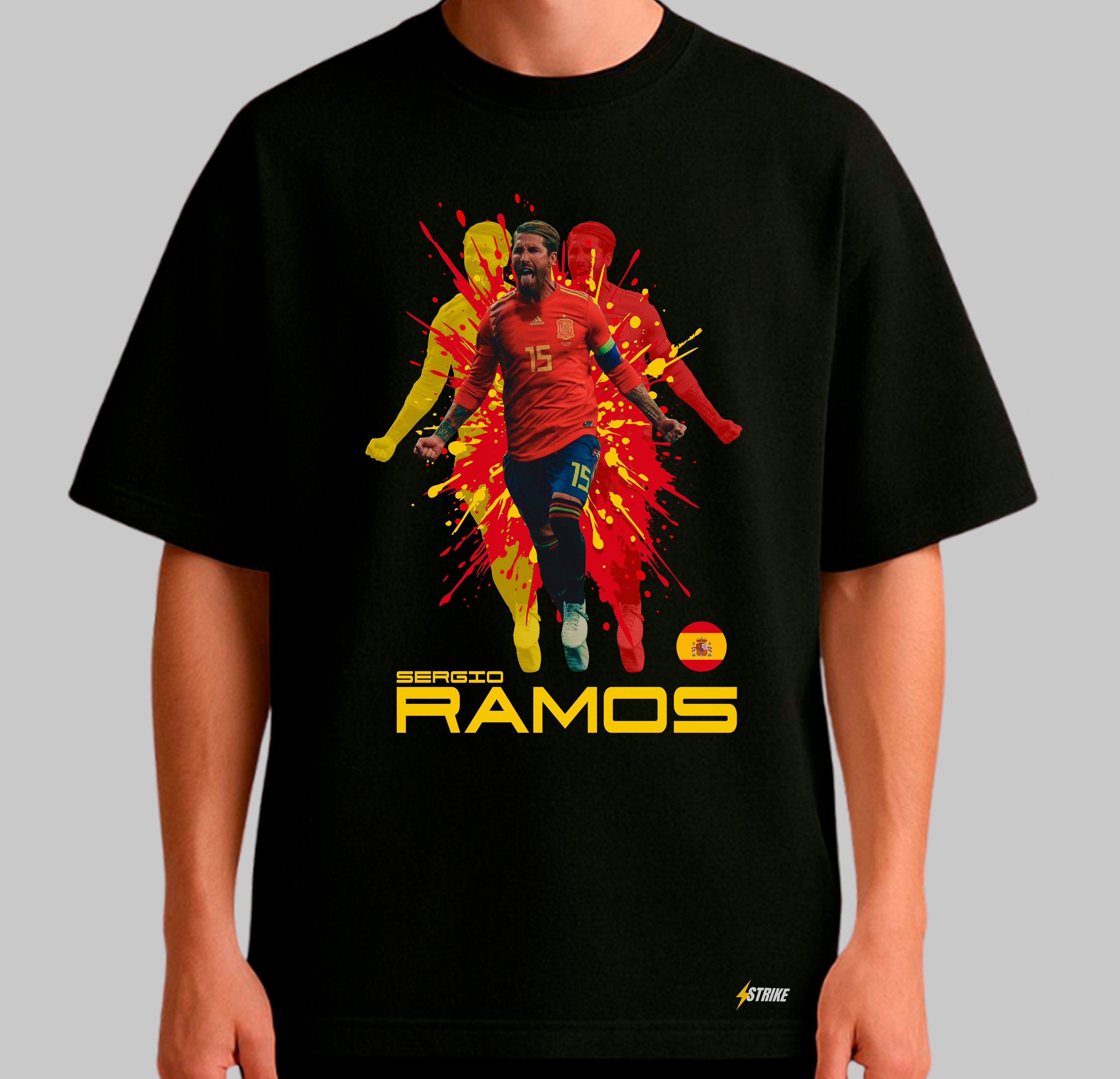 Oversized Preta - SERGIO RAMOS