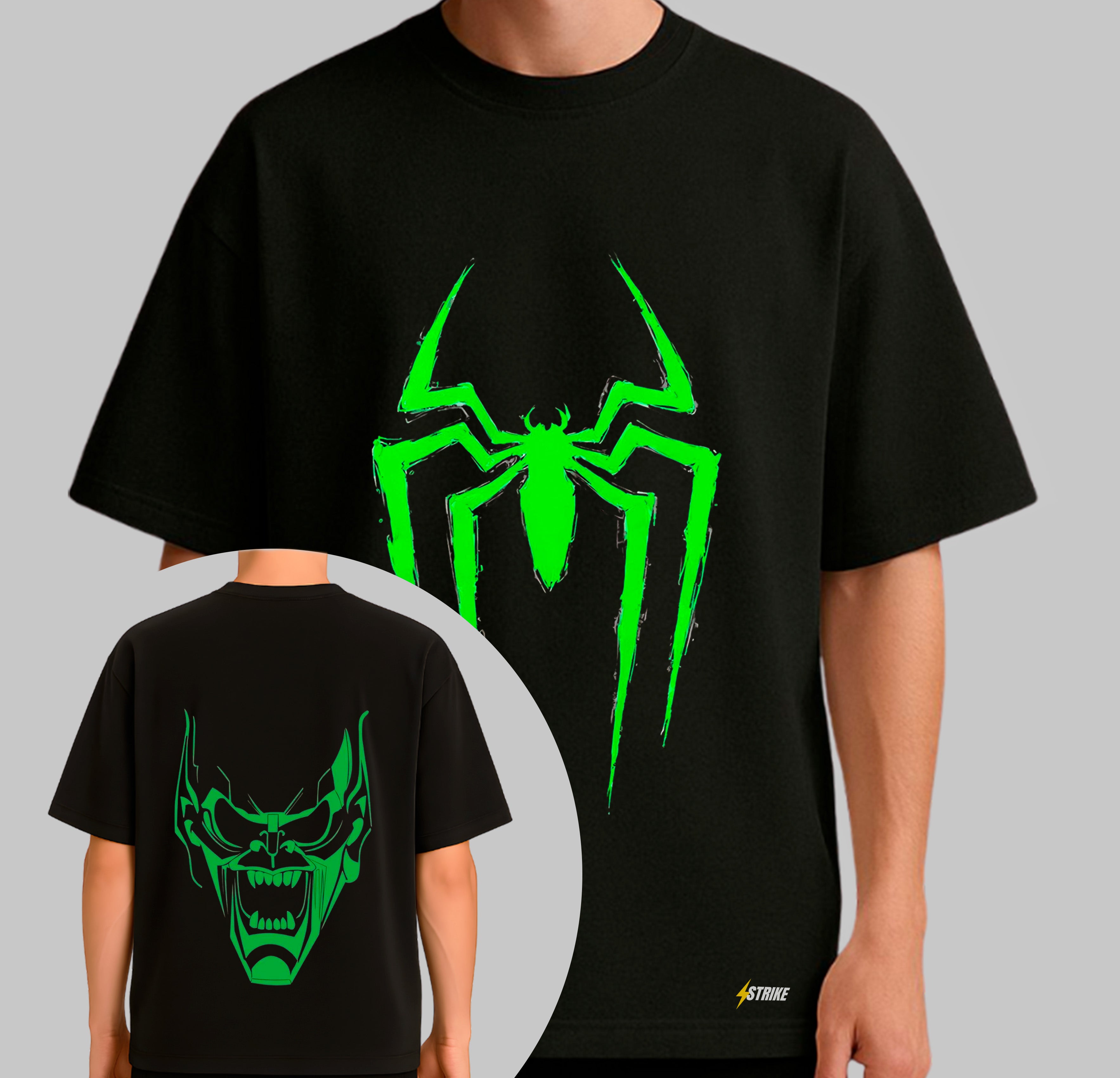 Oversized Preta - DUENDE VERDE