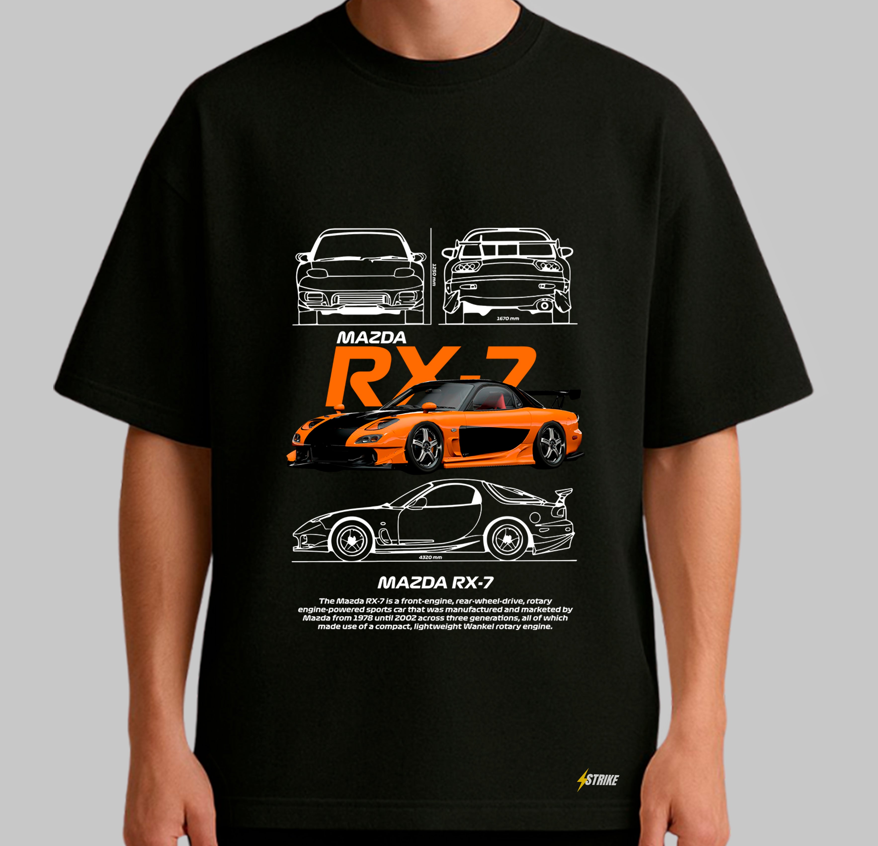 Oversized Preta - RX7