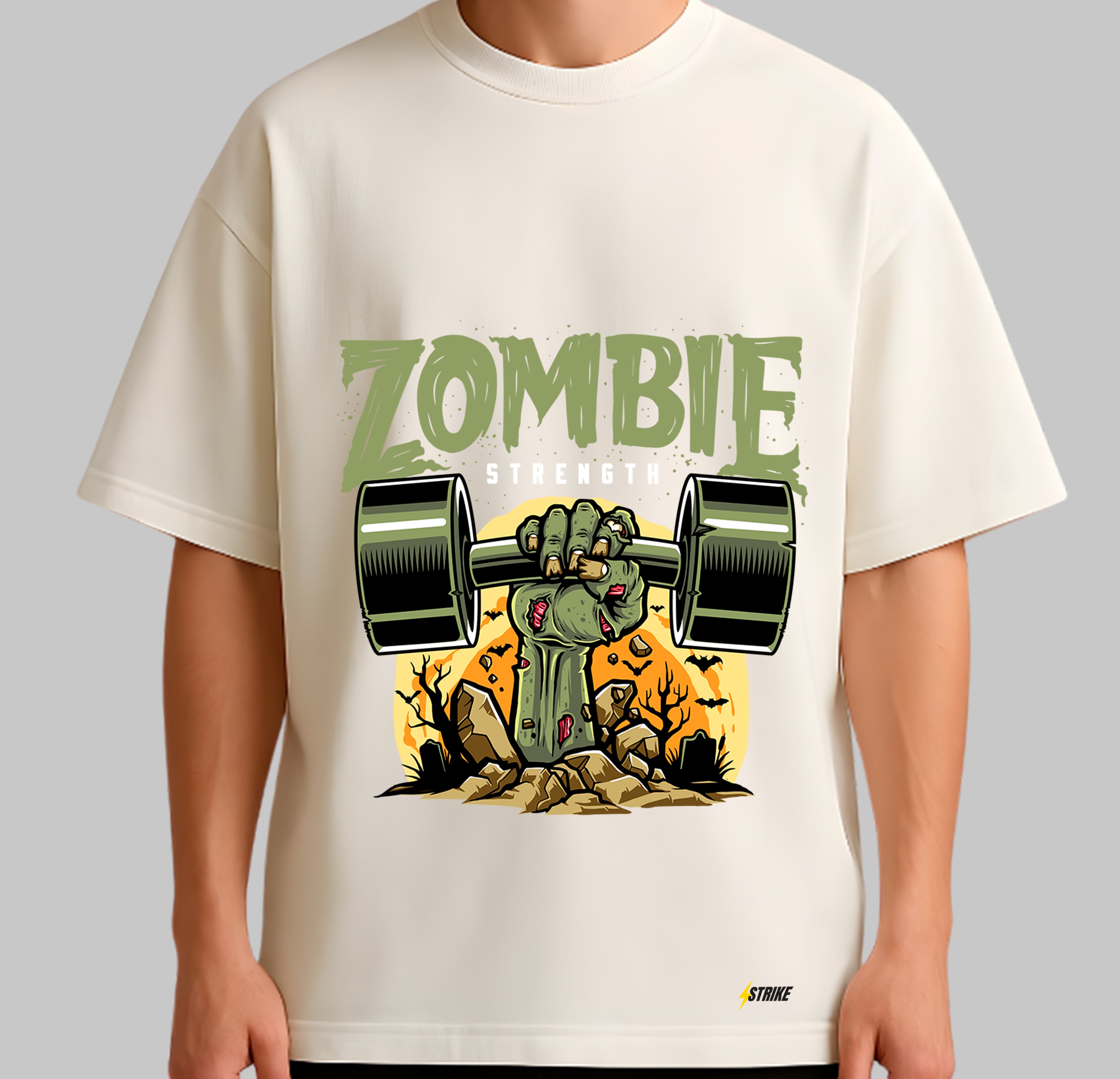 Oversized Off-White - Zombie Gym
