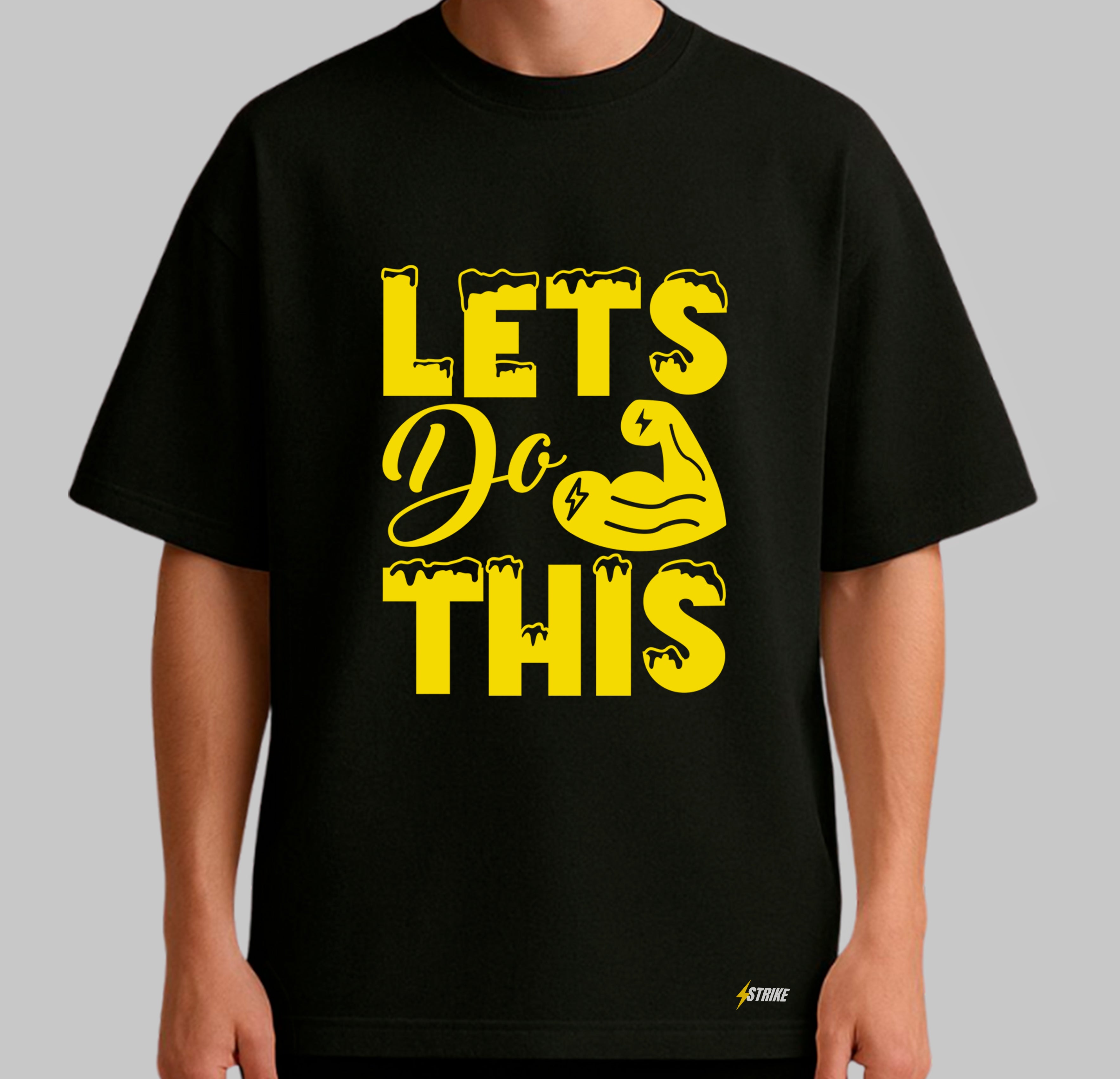 Oversized Preta - LET´S DO THIS