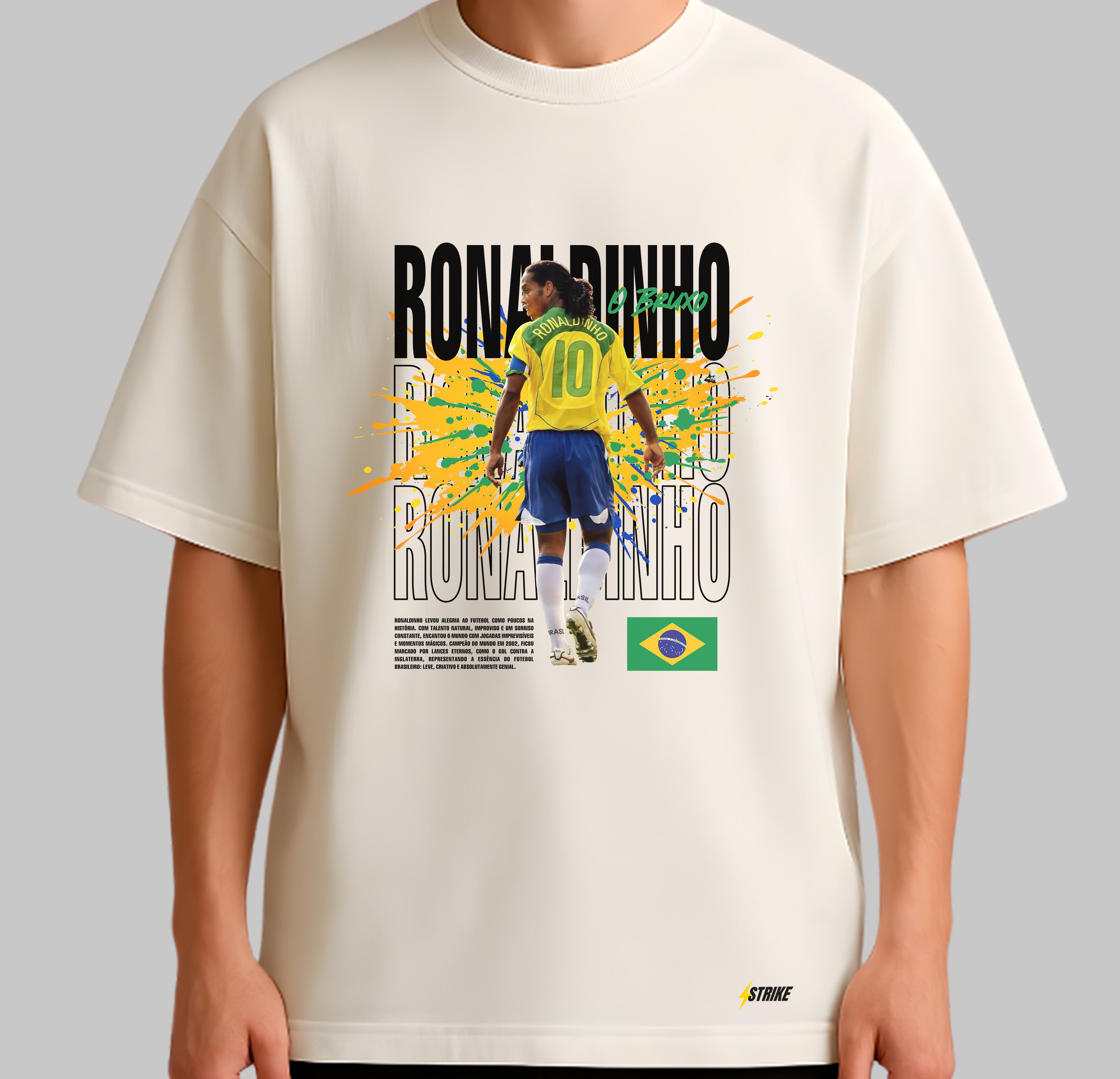 Oversized Off-White - RONALDINHO GAÚCHO