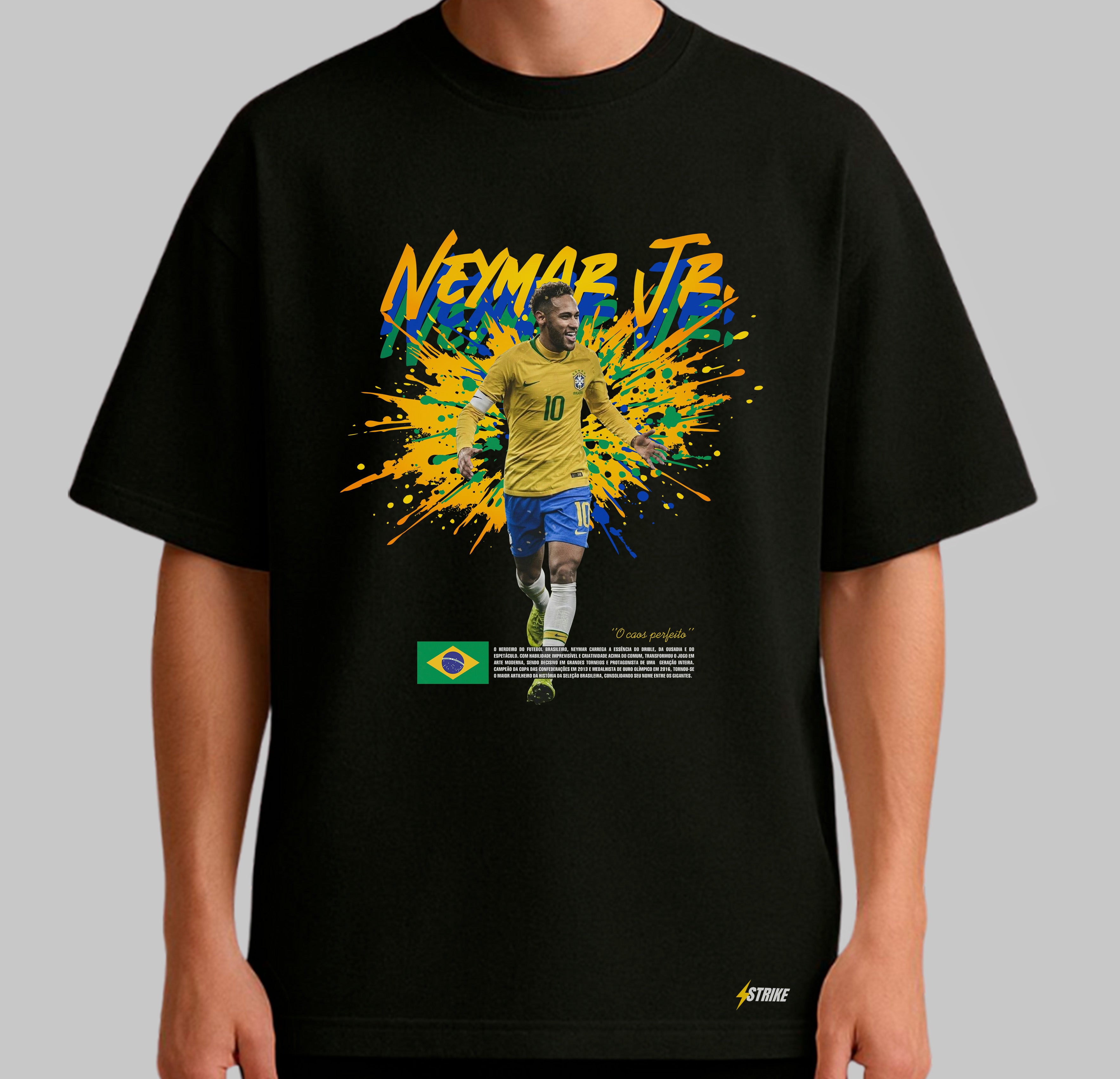 Oversized Preta - NEYMAR