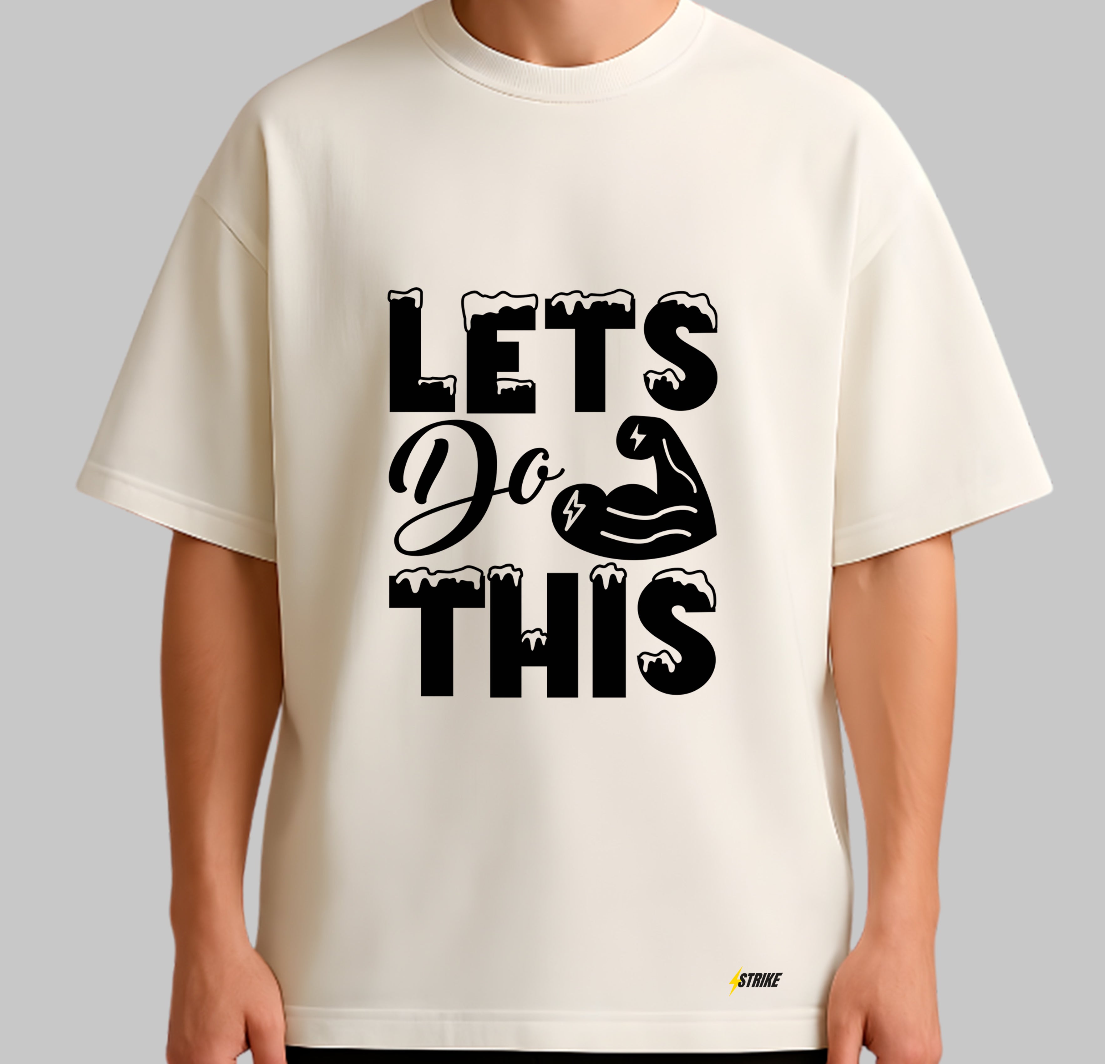 Oversized Off-White - LET´S DO THIS