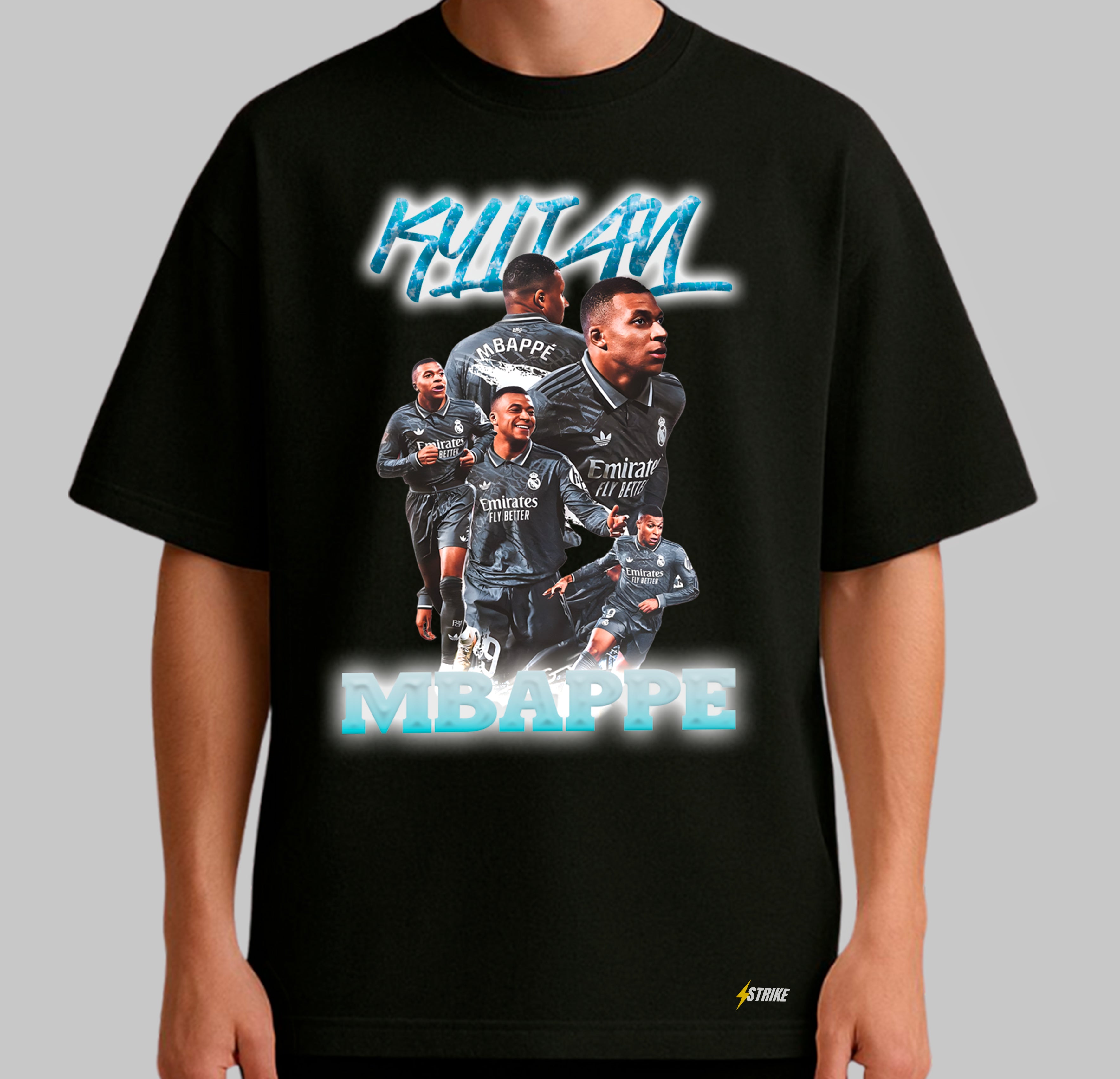 Oversized Preta - KYLIAN MBAPPE