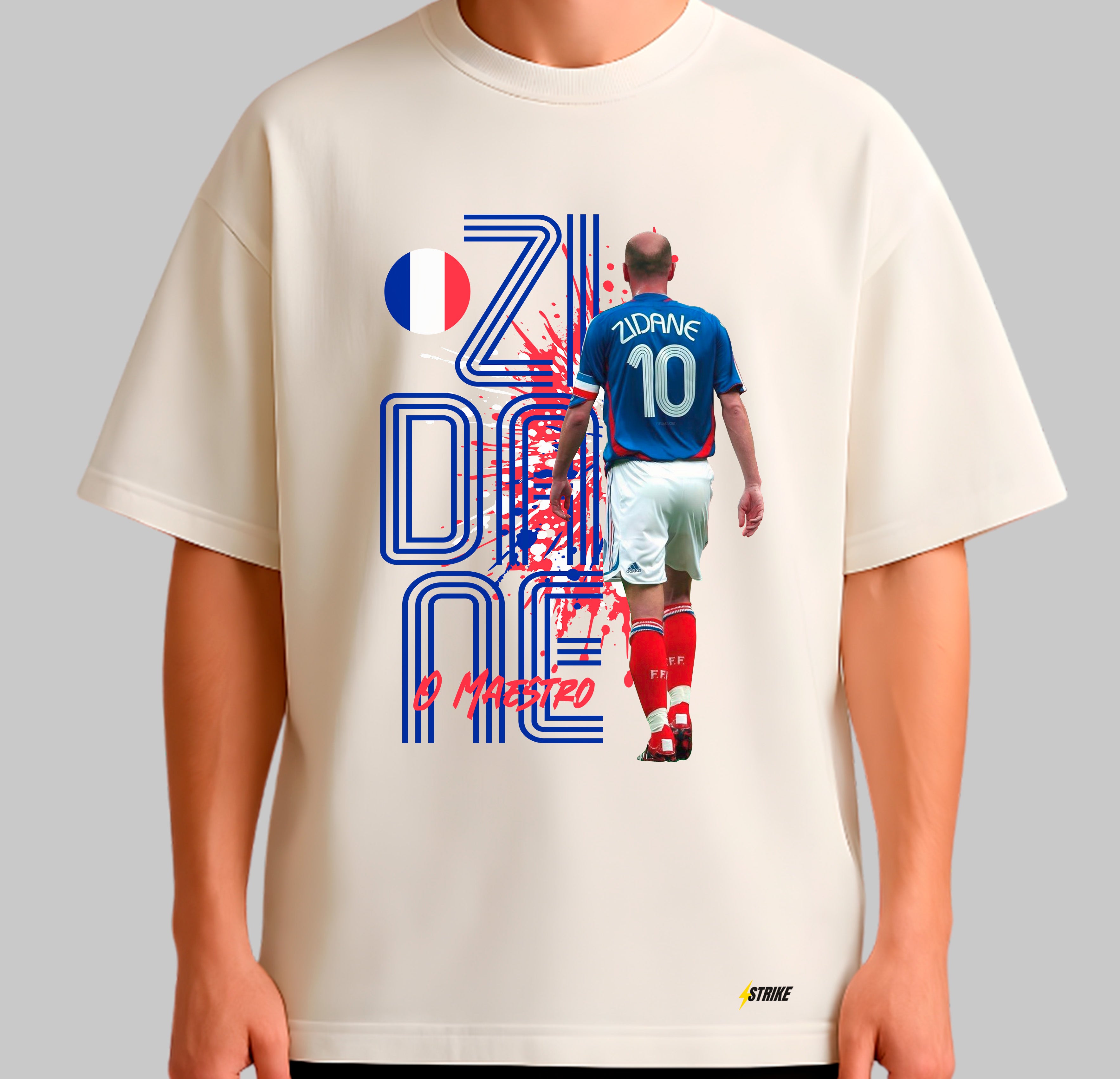 Oversized Off-White - ZINEDINE ZIDANE