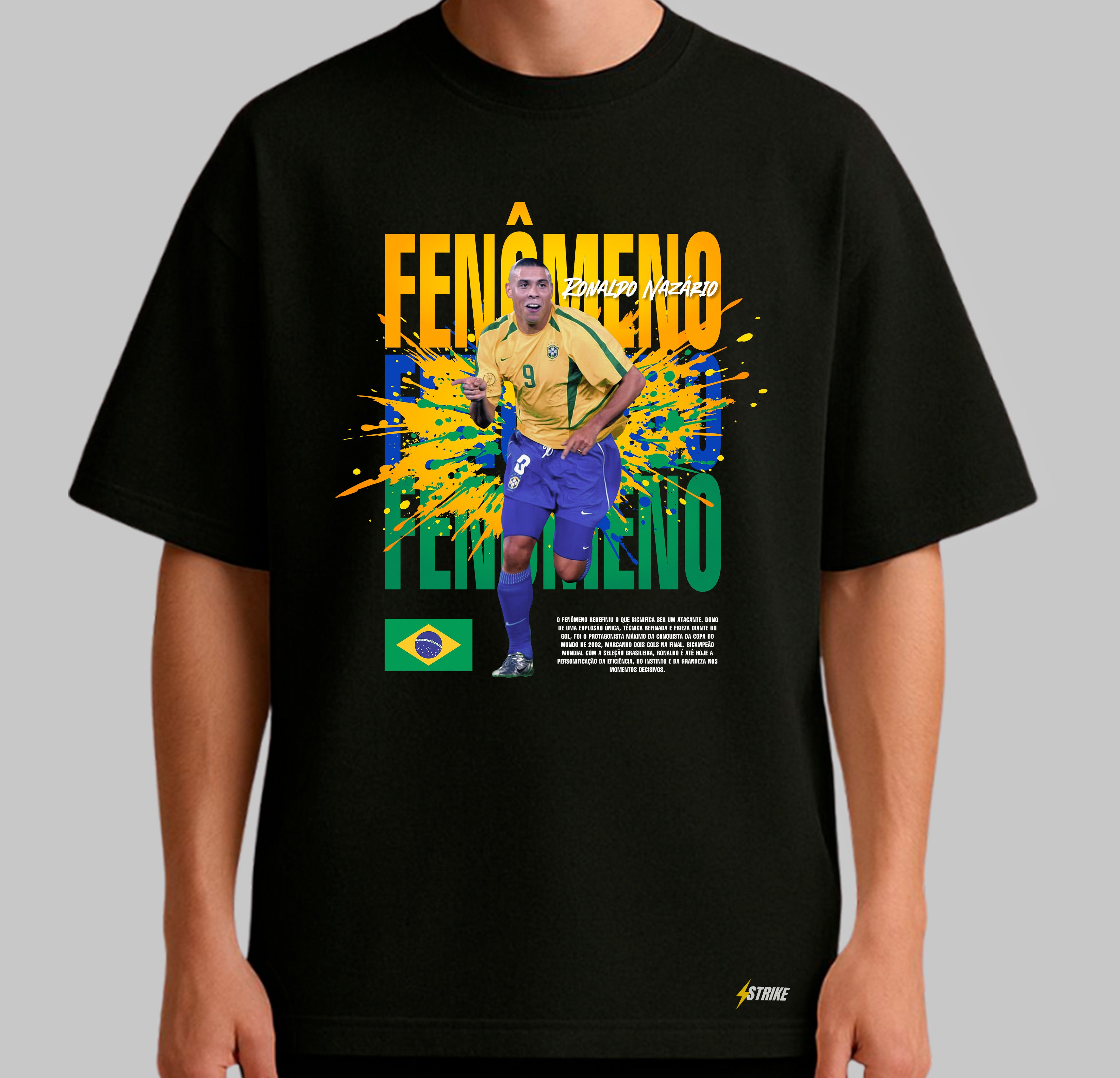 Oversized Preta - RONALDO FENÔMENO