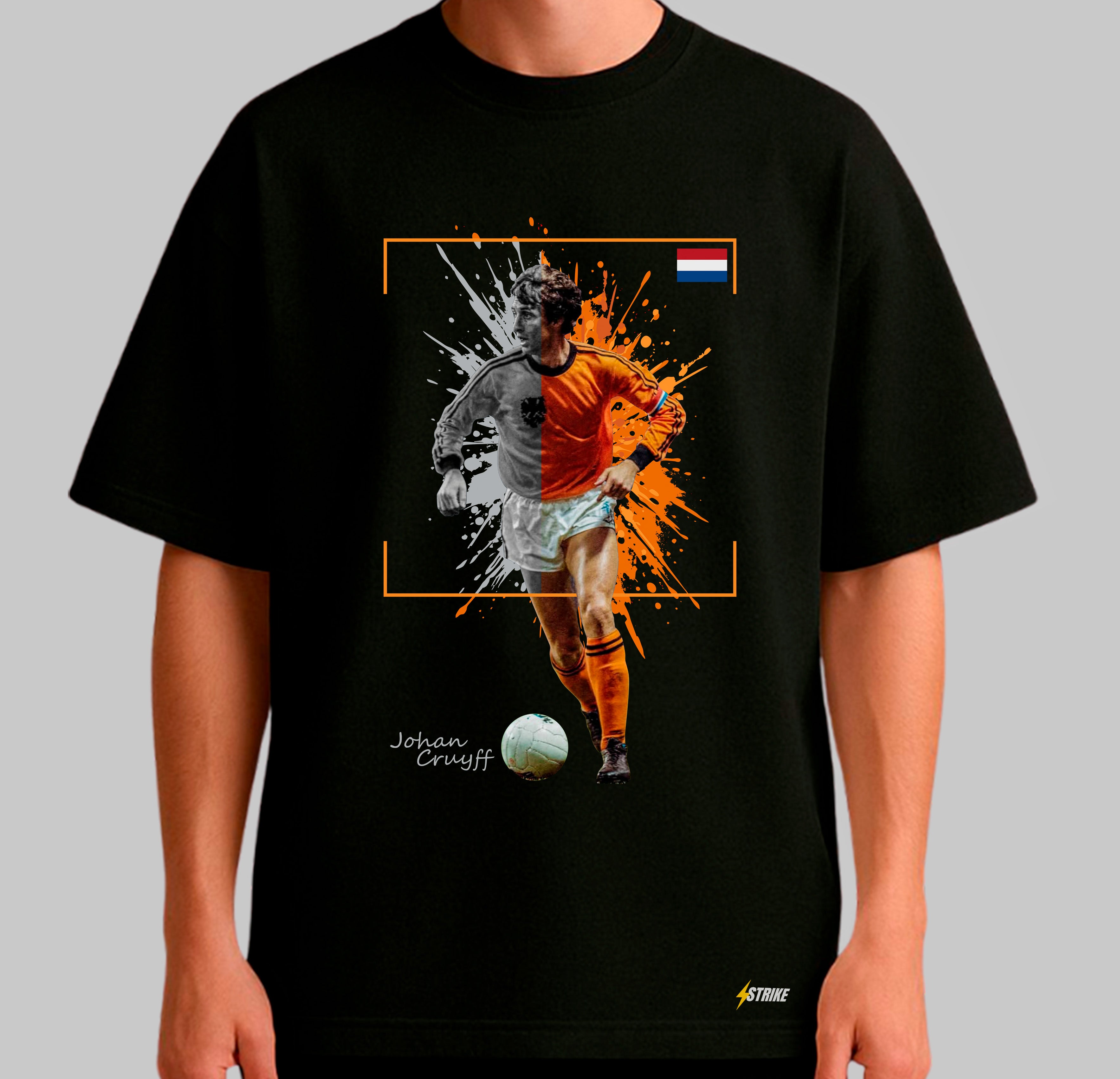 Oversized Preta - CRUYFF