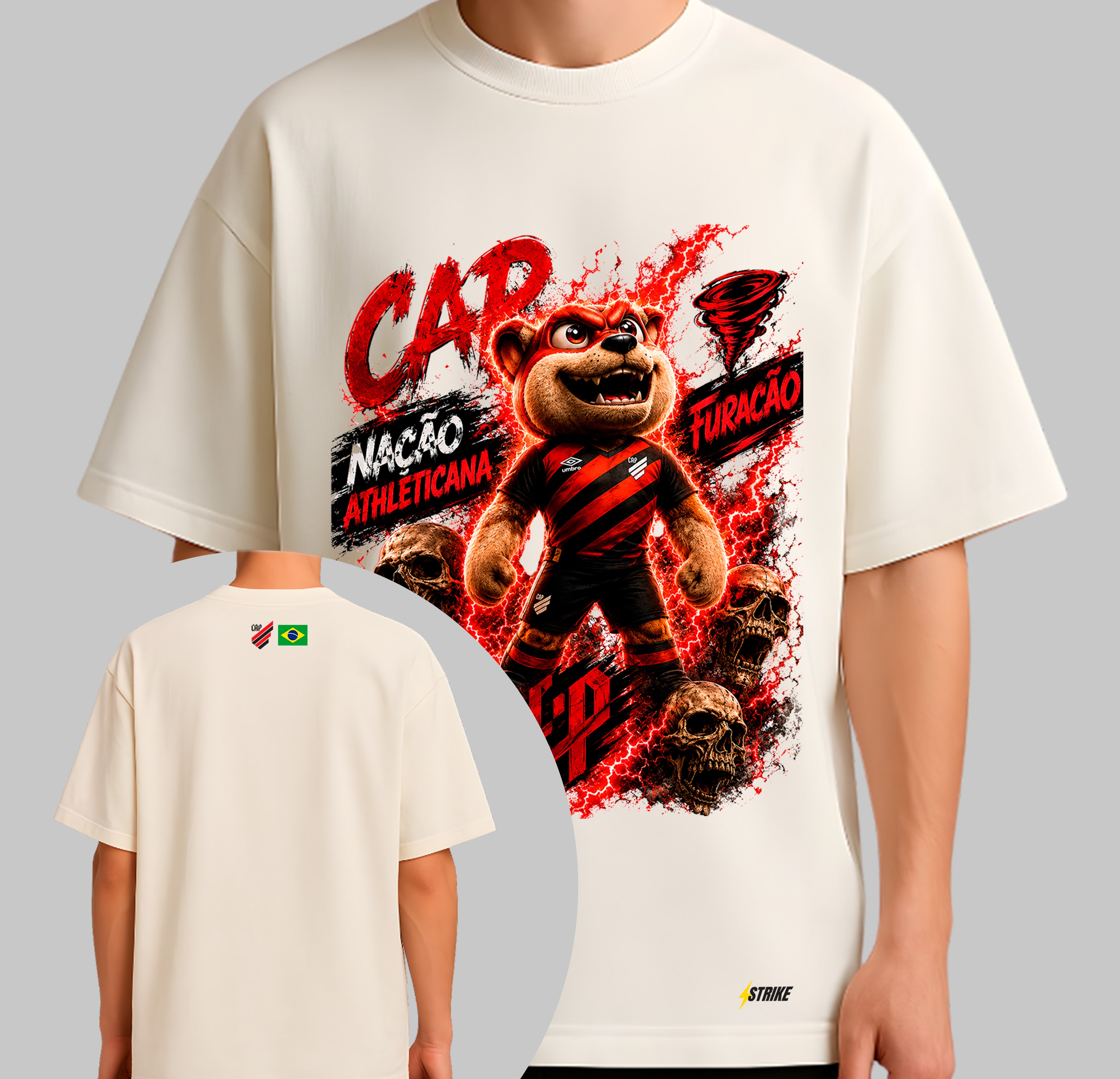 Oversized Off-White - FURA-CÃO
