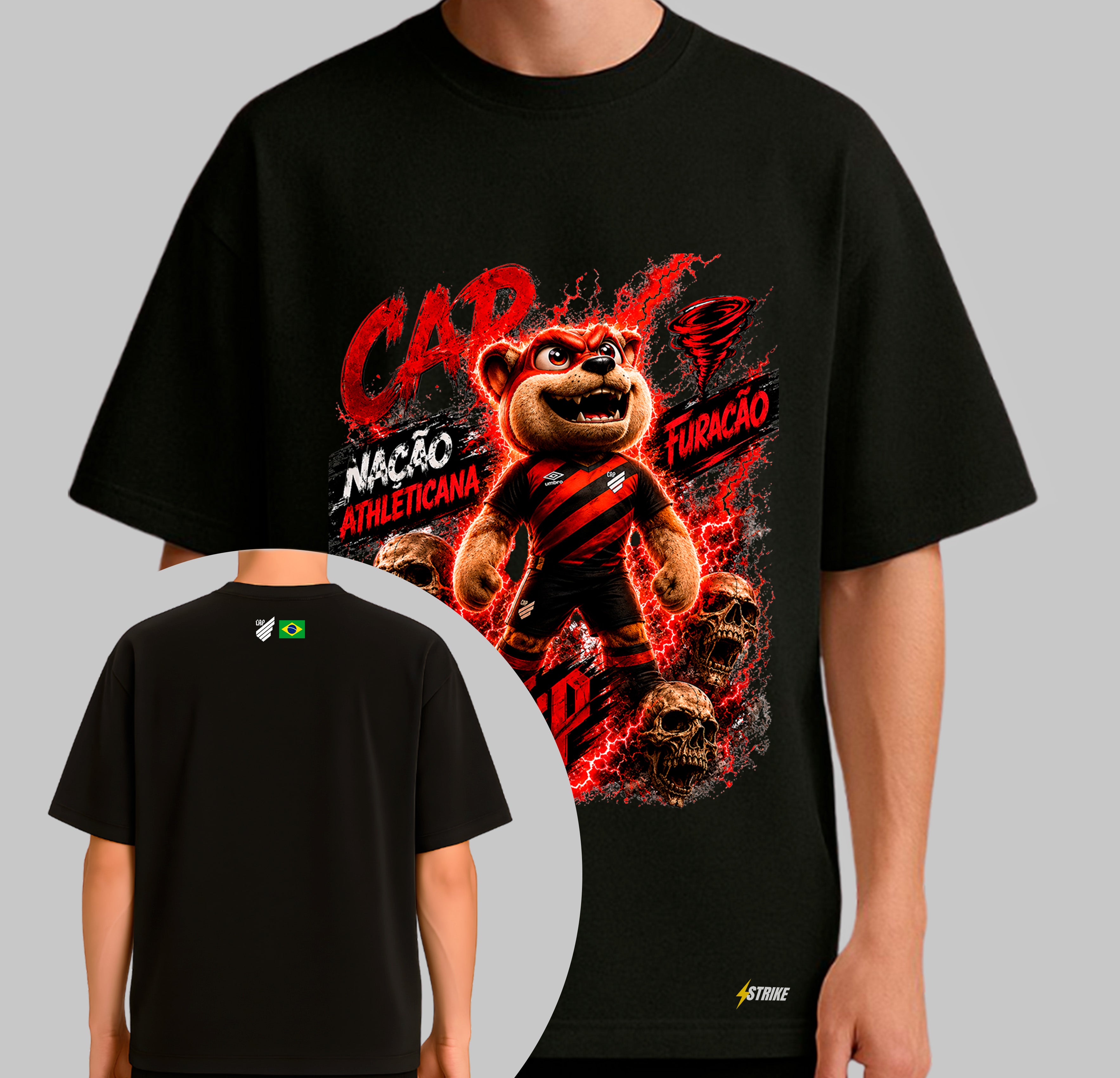 Oversized Preta - FURA-CÃO