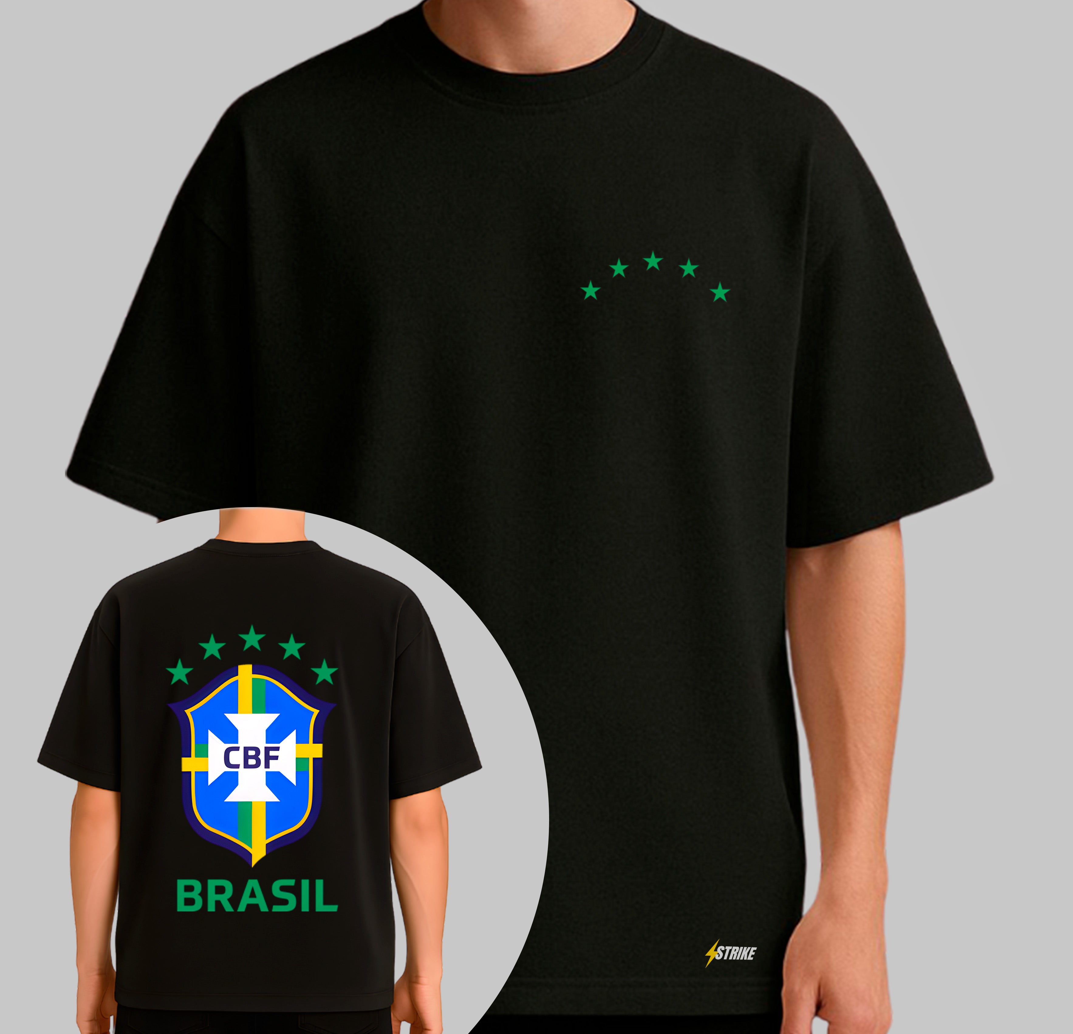 Oversized Preta - BRASIL