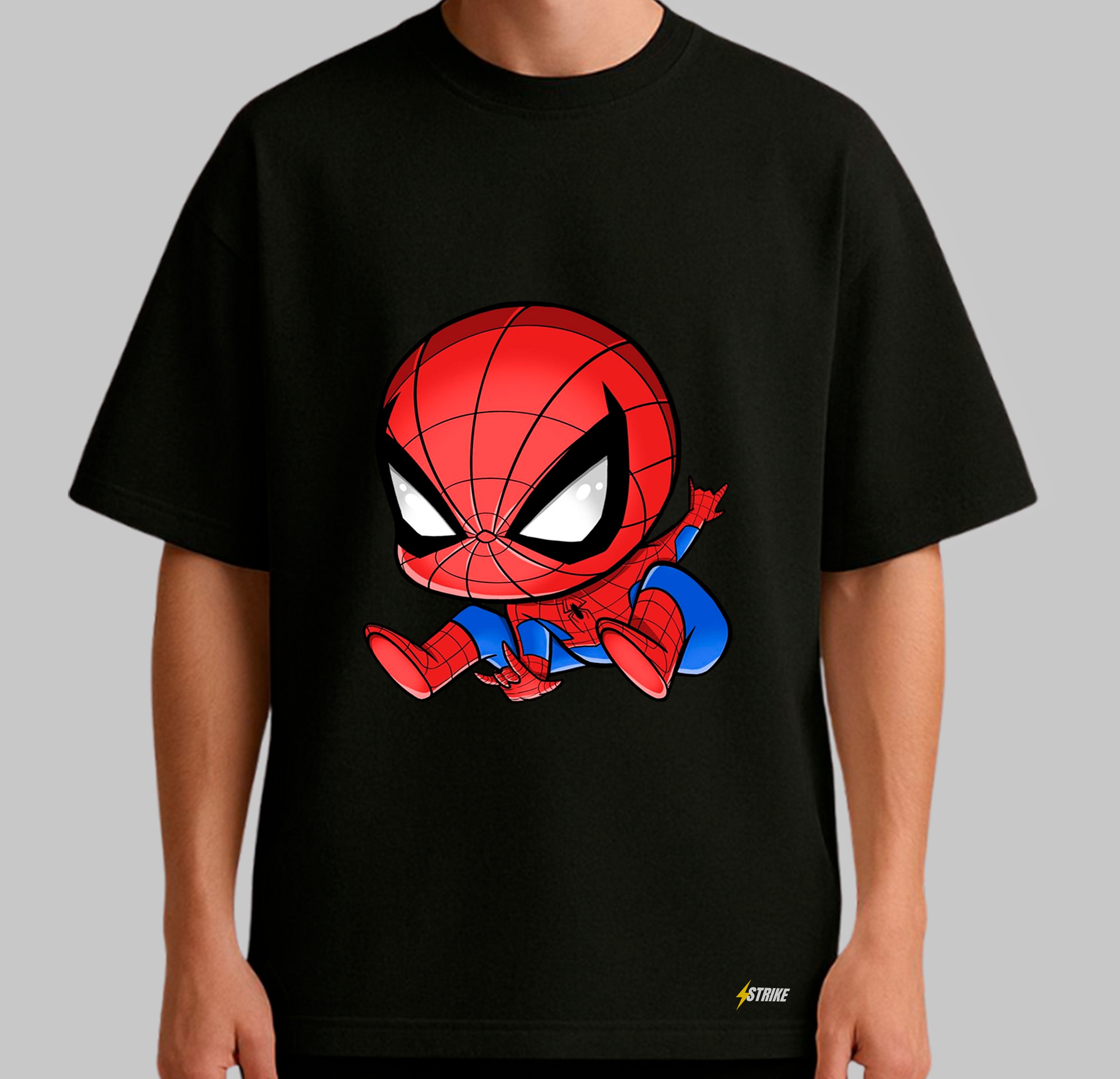 Oversized Preta - SPIDER KID
