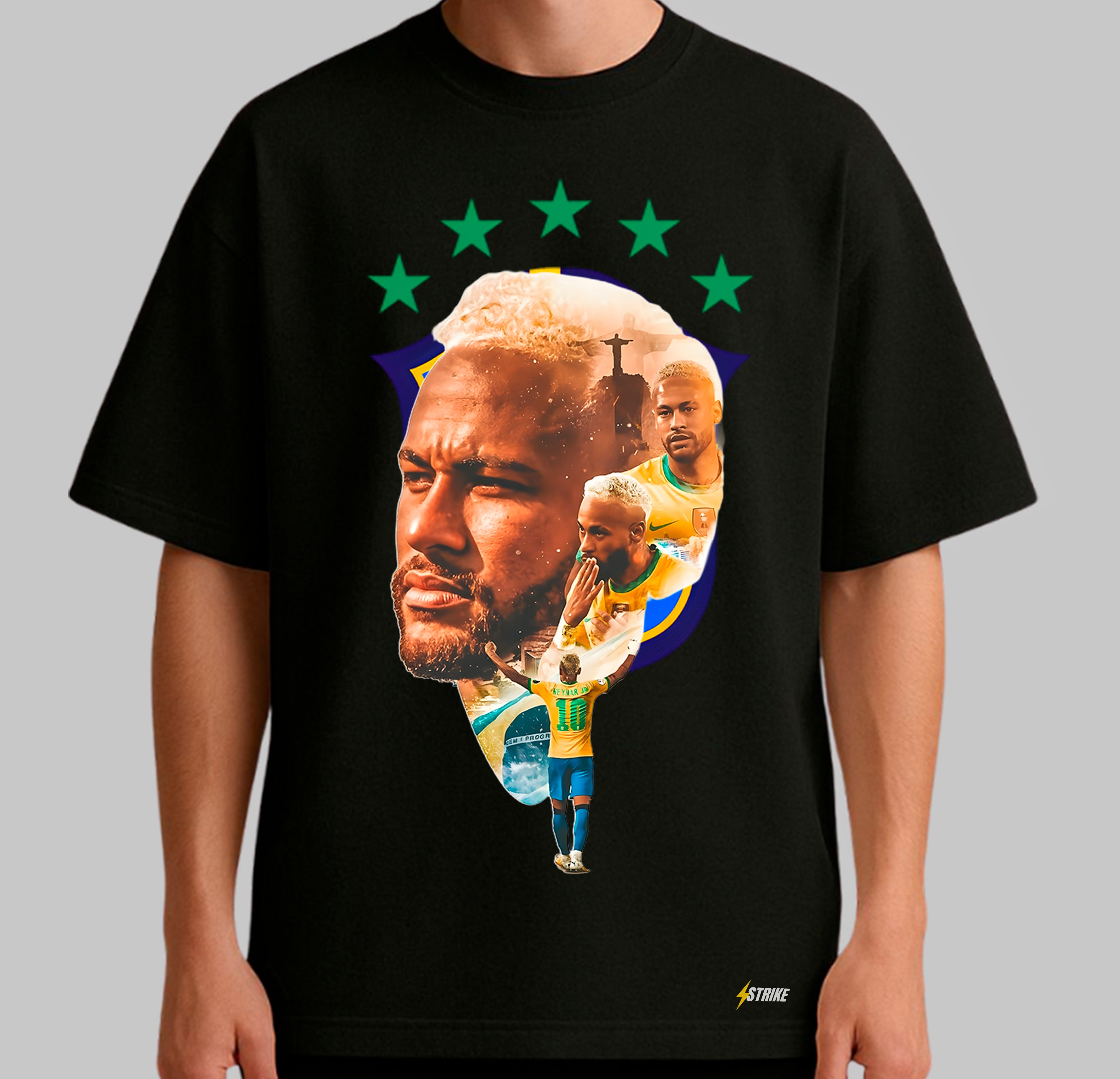 Oversized Preta - NEYMAR JR