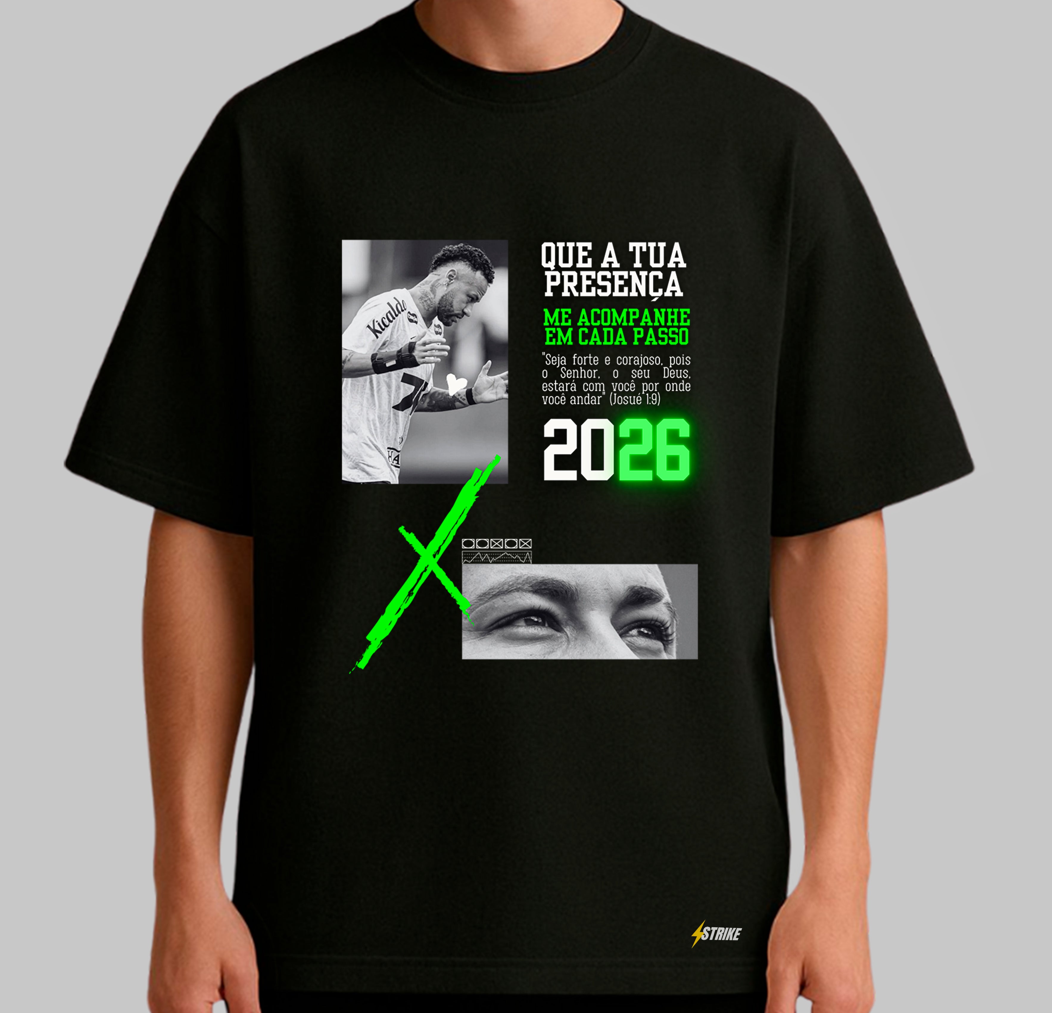 Oversized Preta - NEYMAR