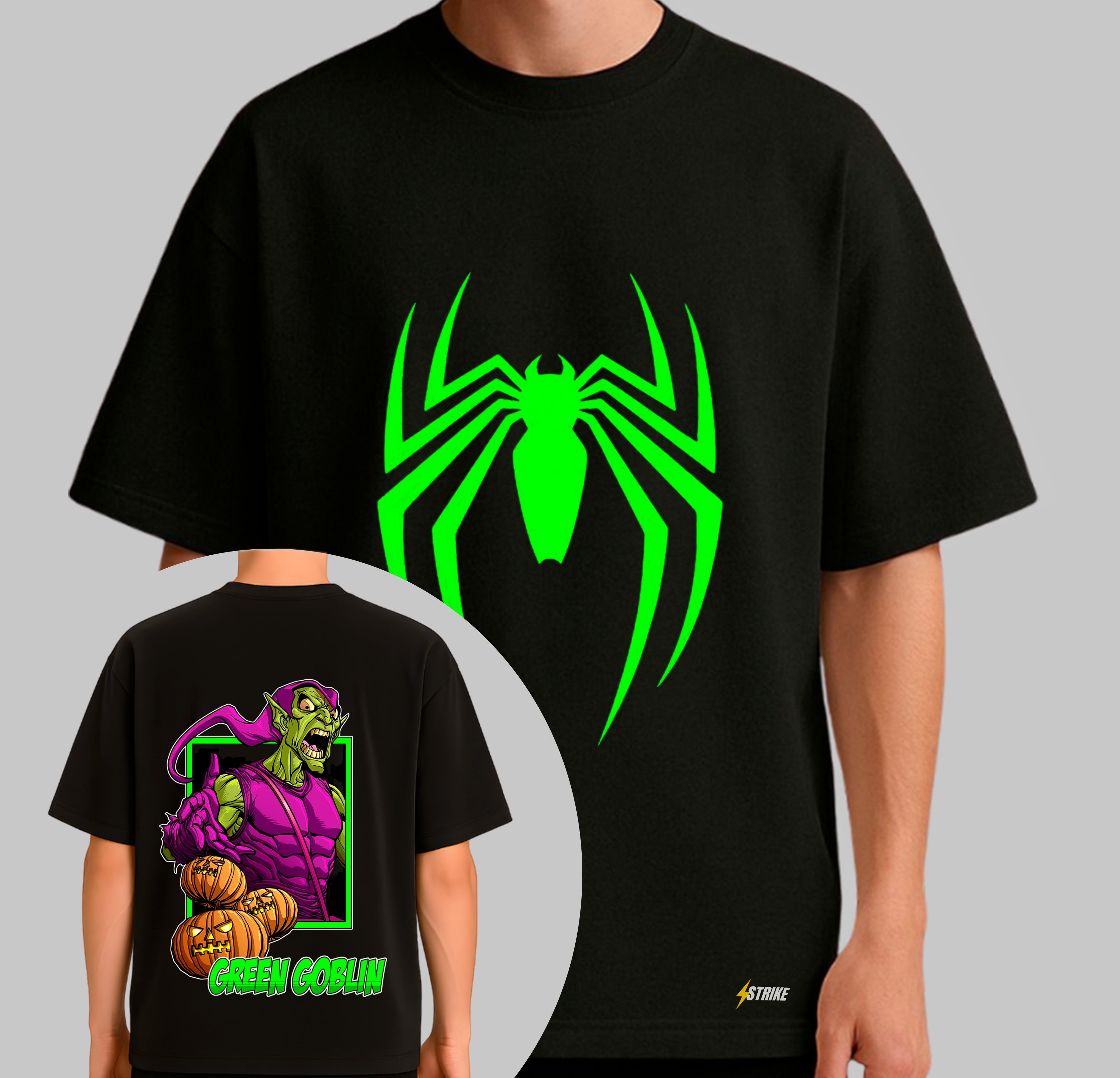 Oversized Preta - DUENDE VERDE