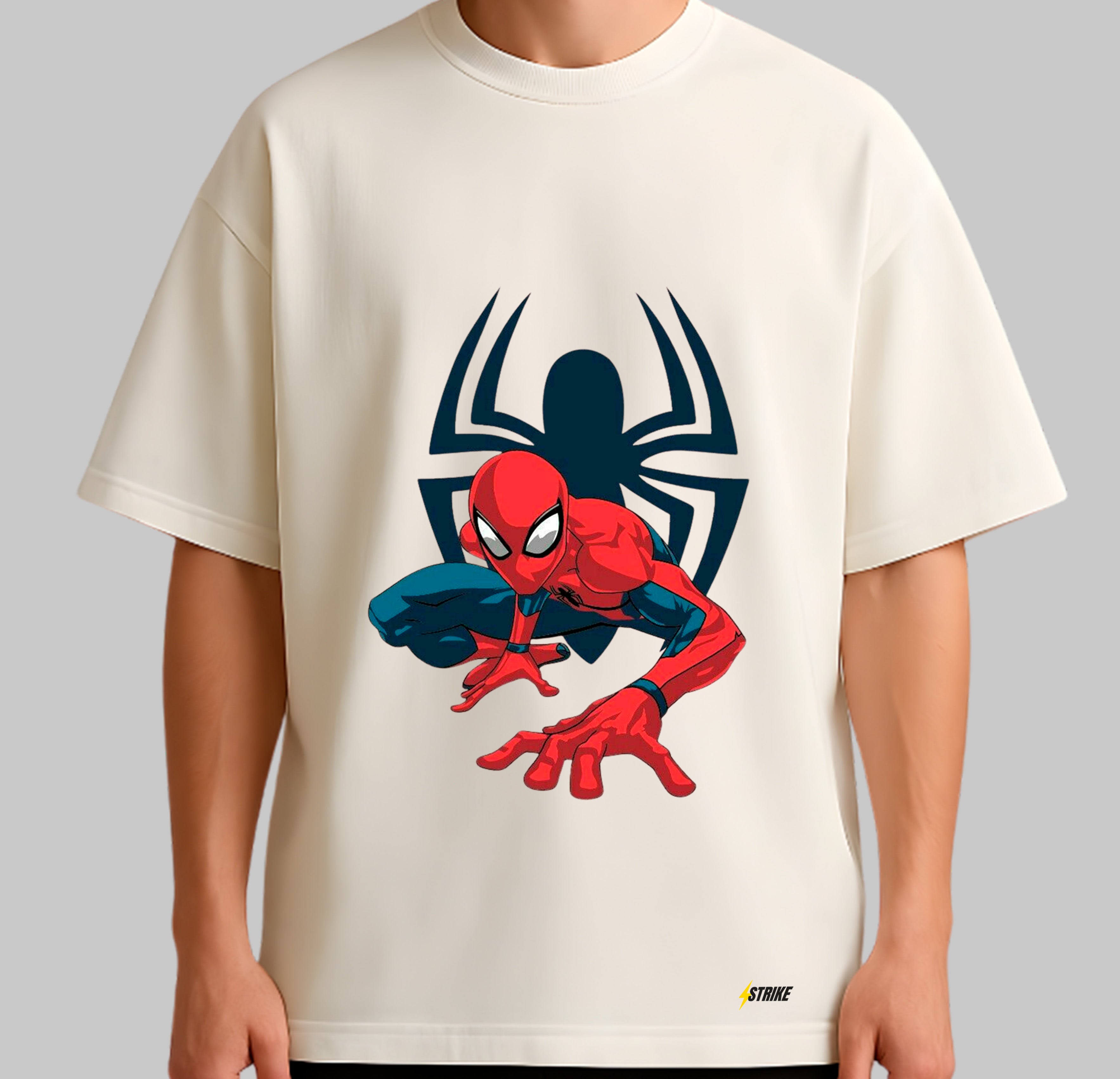 Oversized Off-White - SPIDER RETRÔ
