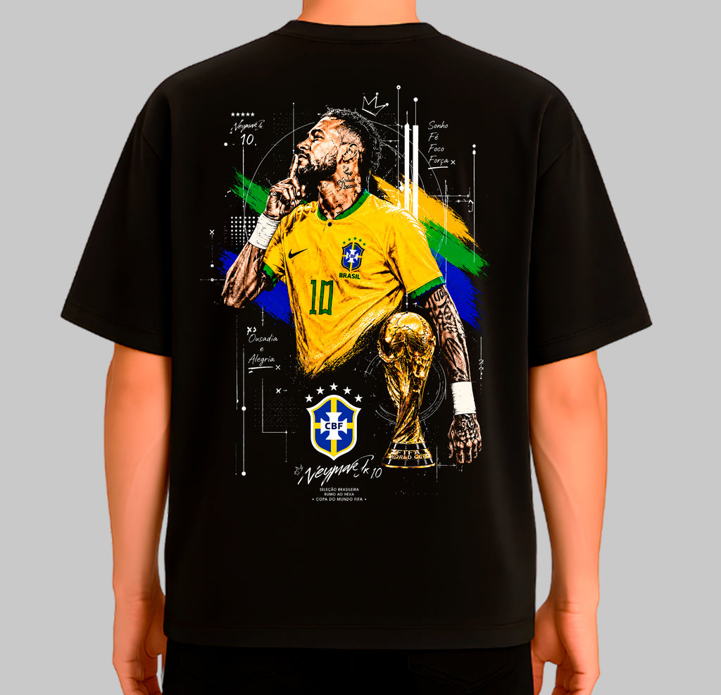 Oversized Preta - NEYMAR