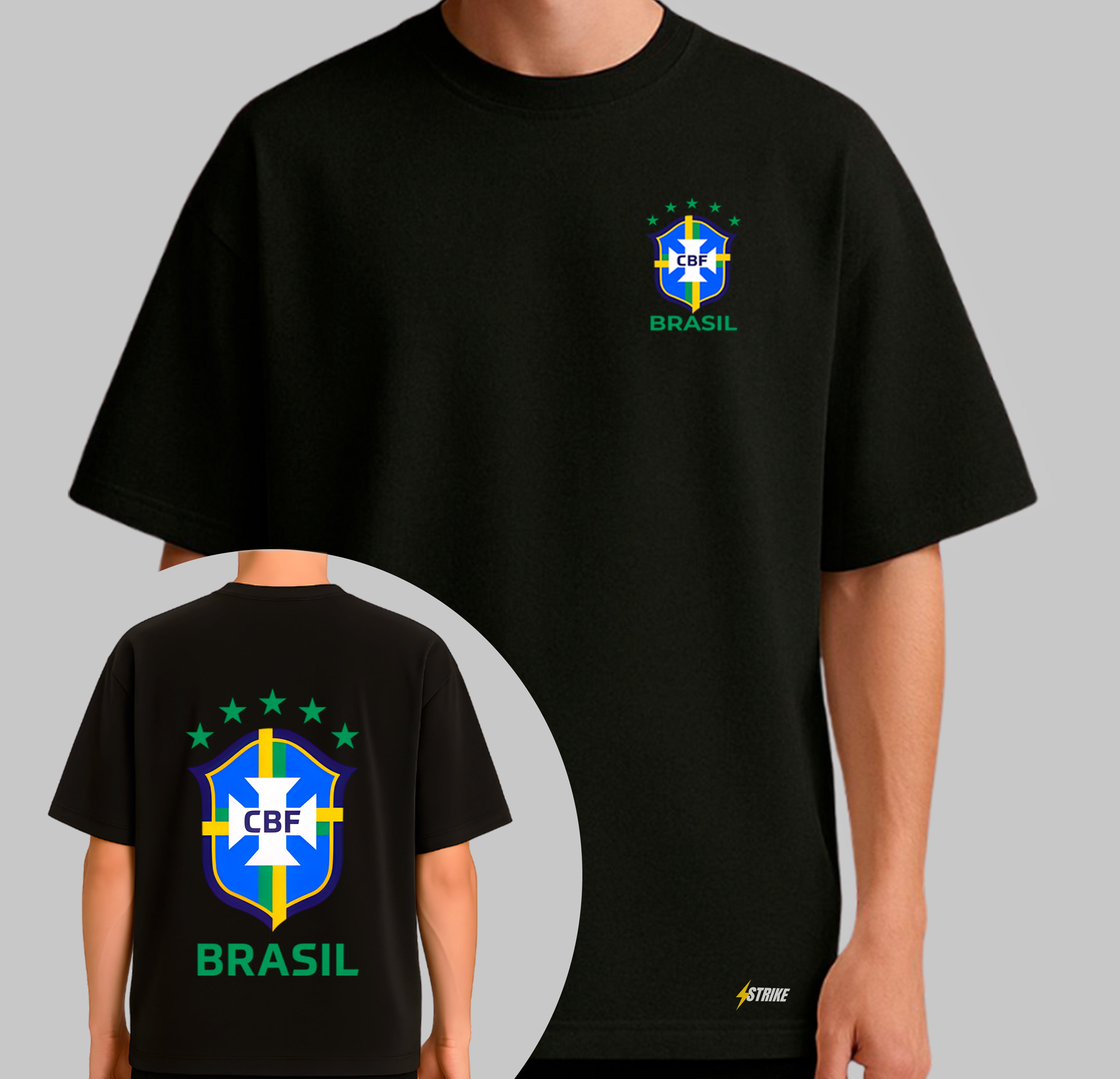 Oversized Preta - BRASIL