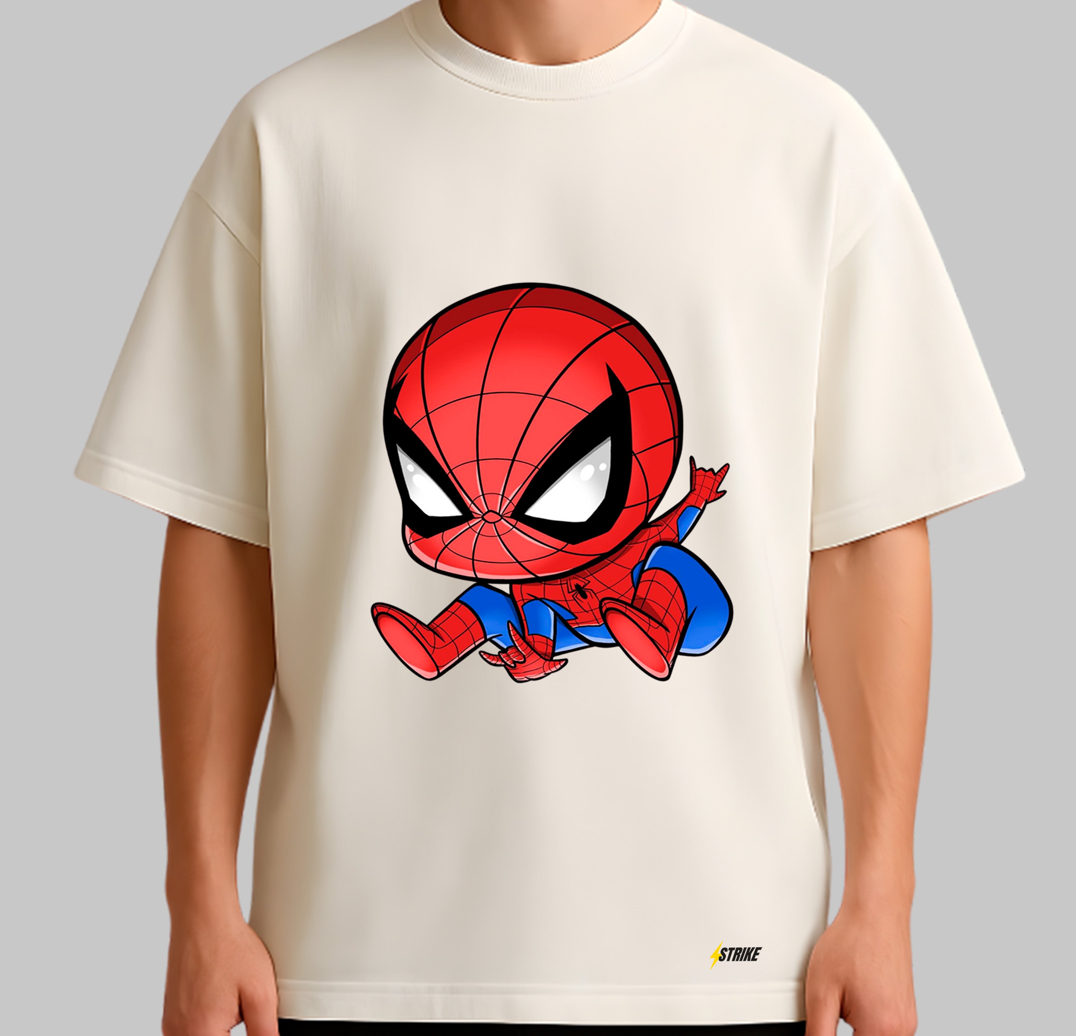 Oversized Off-White - SPIDER KID