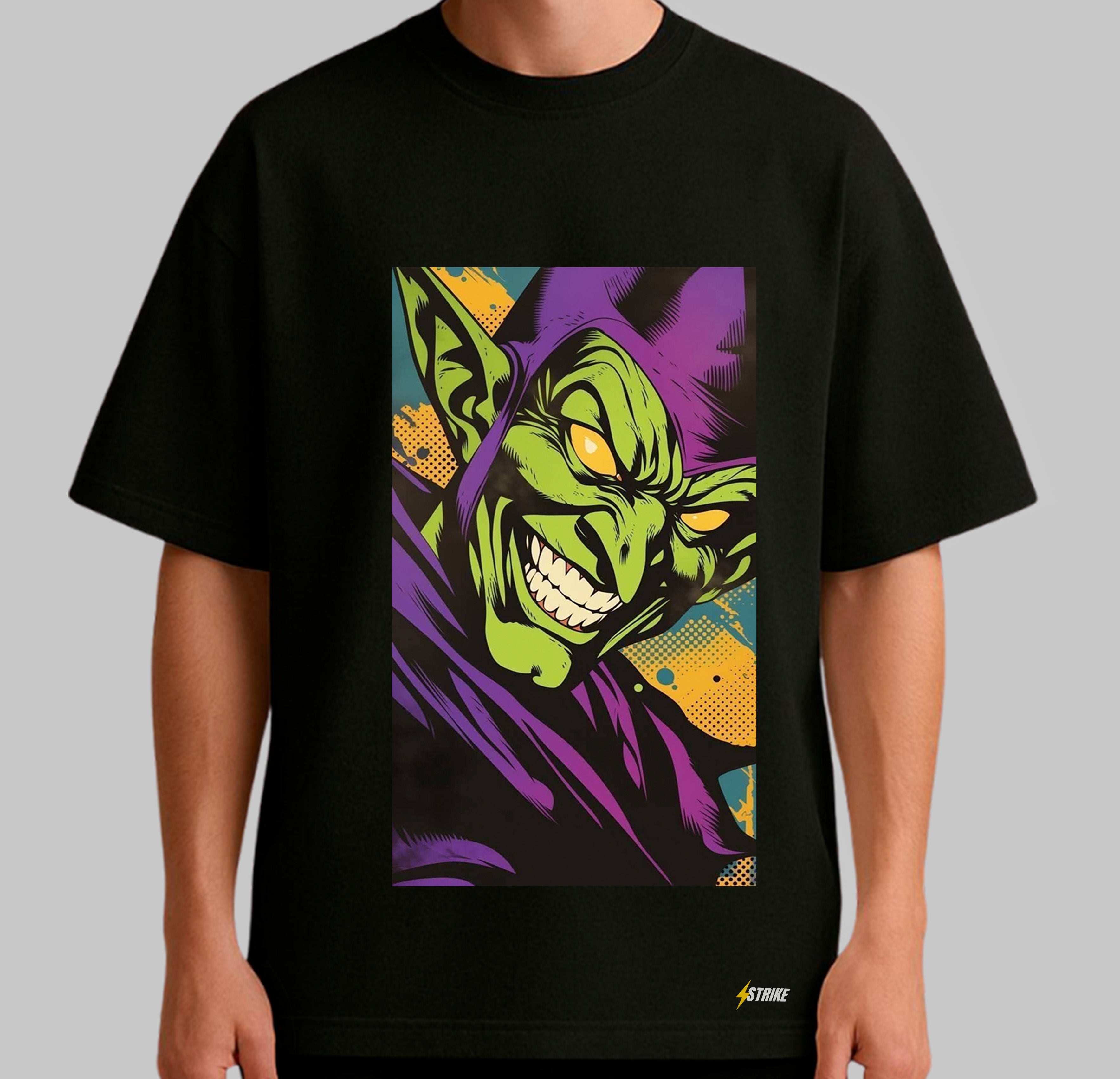 Oversized Preta - DUENDE VERDE RETRÕ